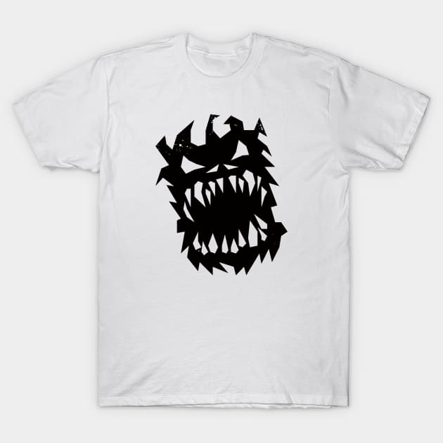 Screaming Monster T-Shirt by PsychicCat